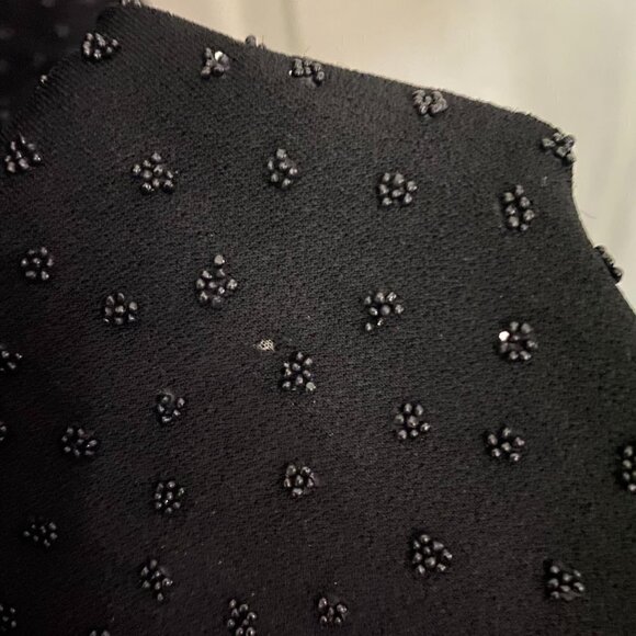 Gunne Sax Jessica McClintock Vintage Beaded Stretch Sleeveless Maxi Evening Gown - Picture 9 of 10